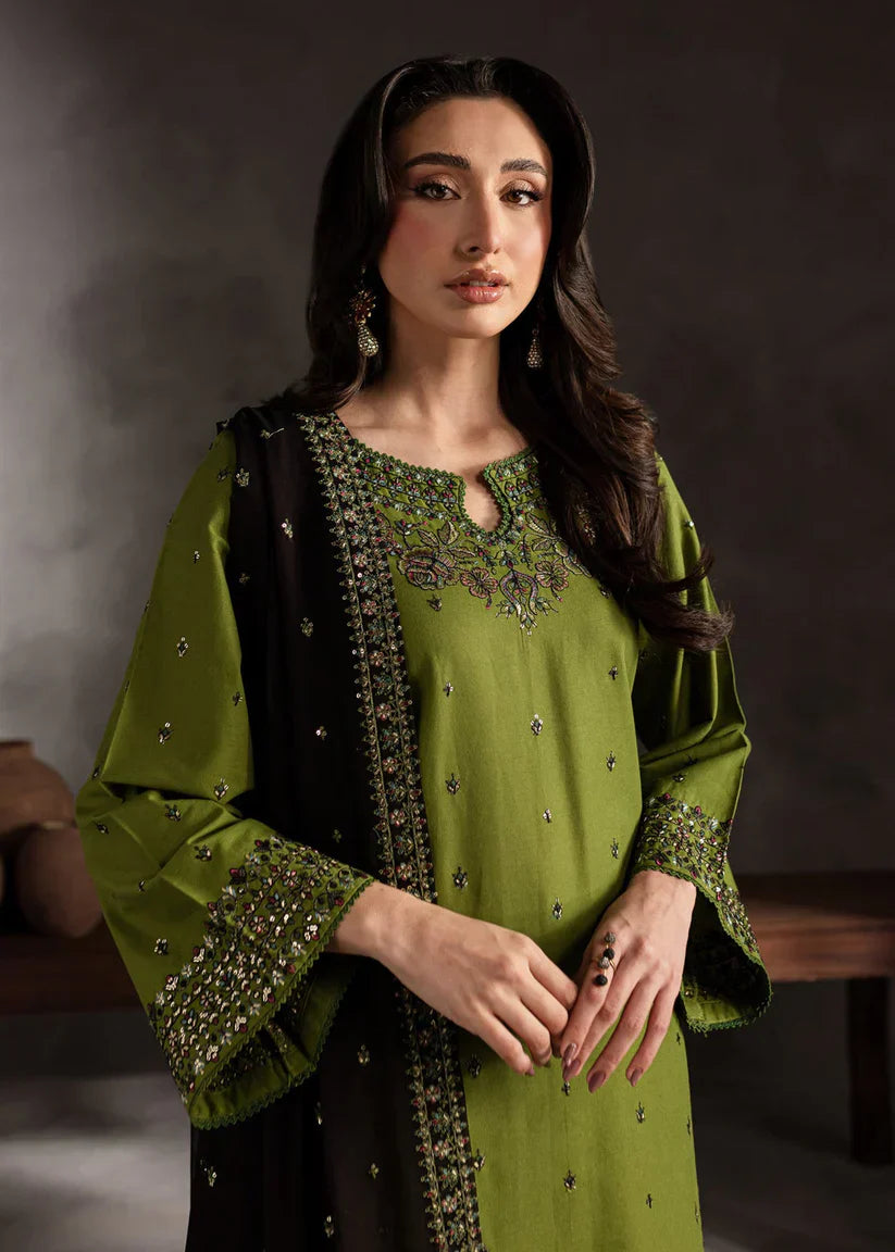 LUXURY PREMIUM EMB  3PC LAWN 2026