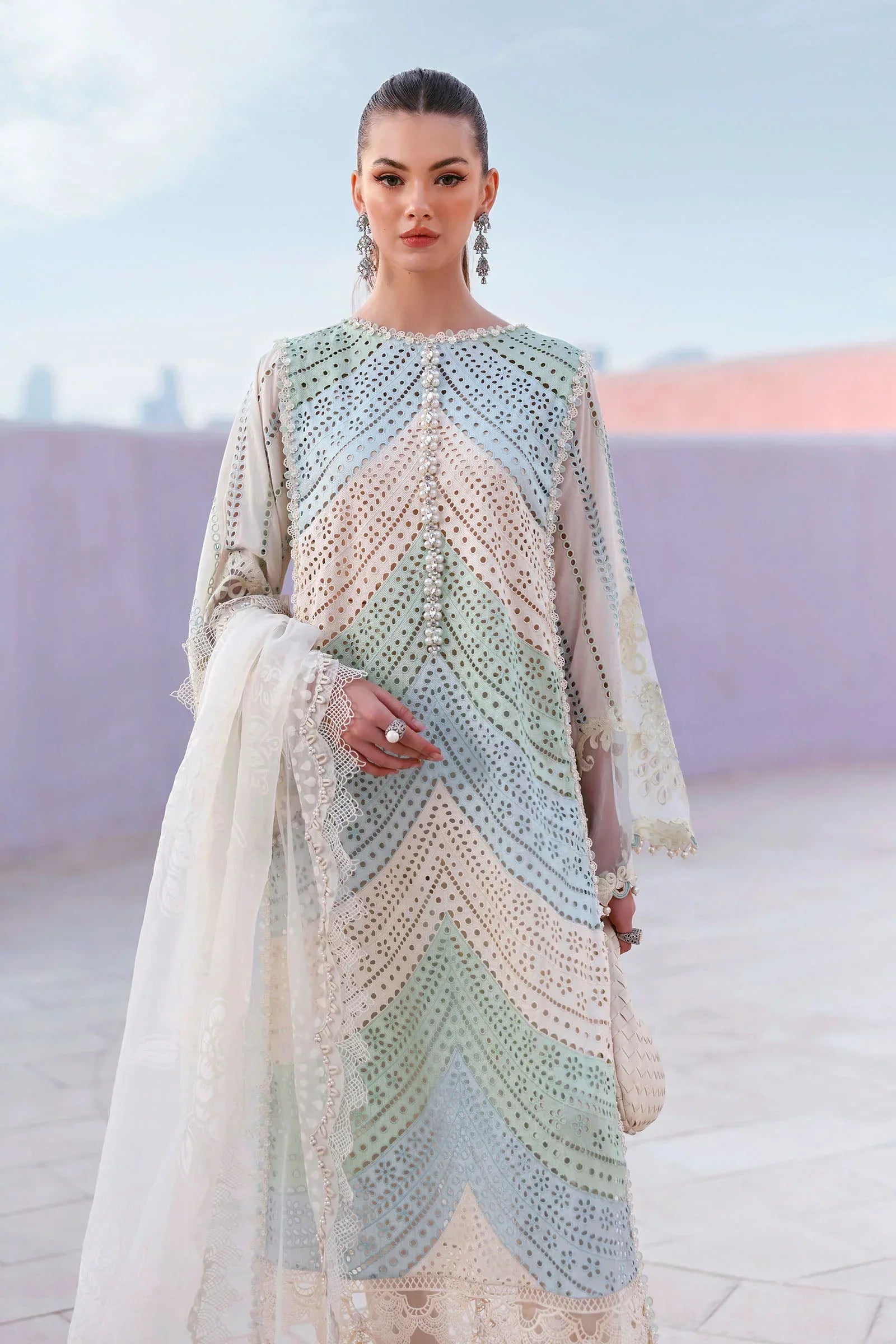 LUXURY PREMIUM EMB CHICKEN BOARING LAWN COLLECTION