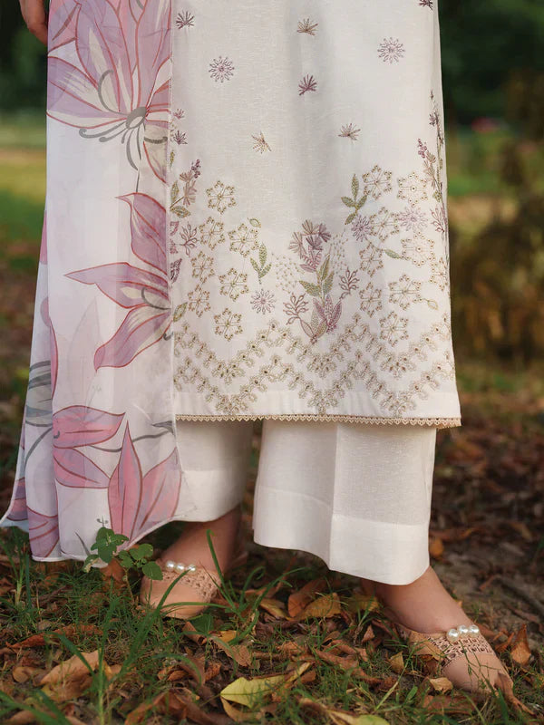LUXURY PREMIUM EMB 3PC LAWN 2026