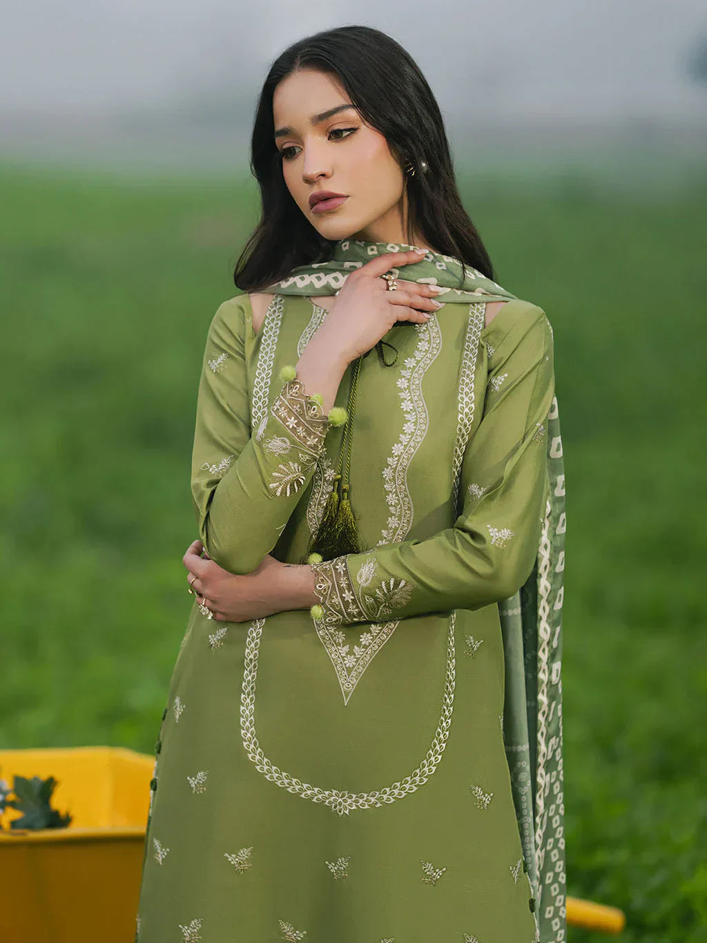 LUXURY PREMIUM EMB 3PC LAWN 2026