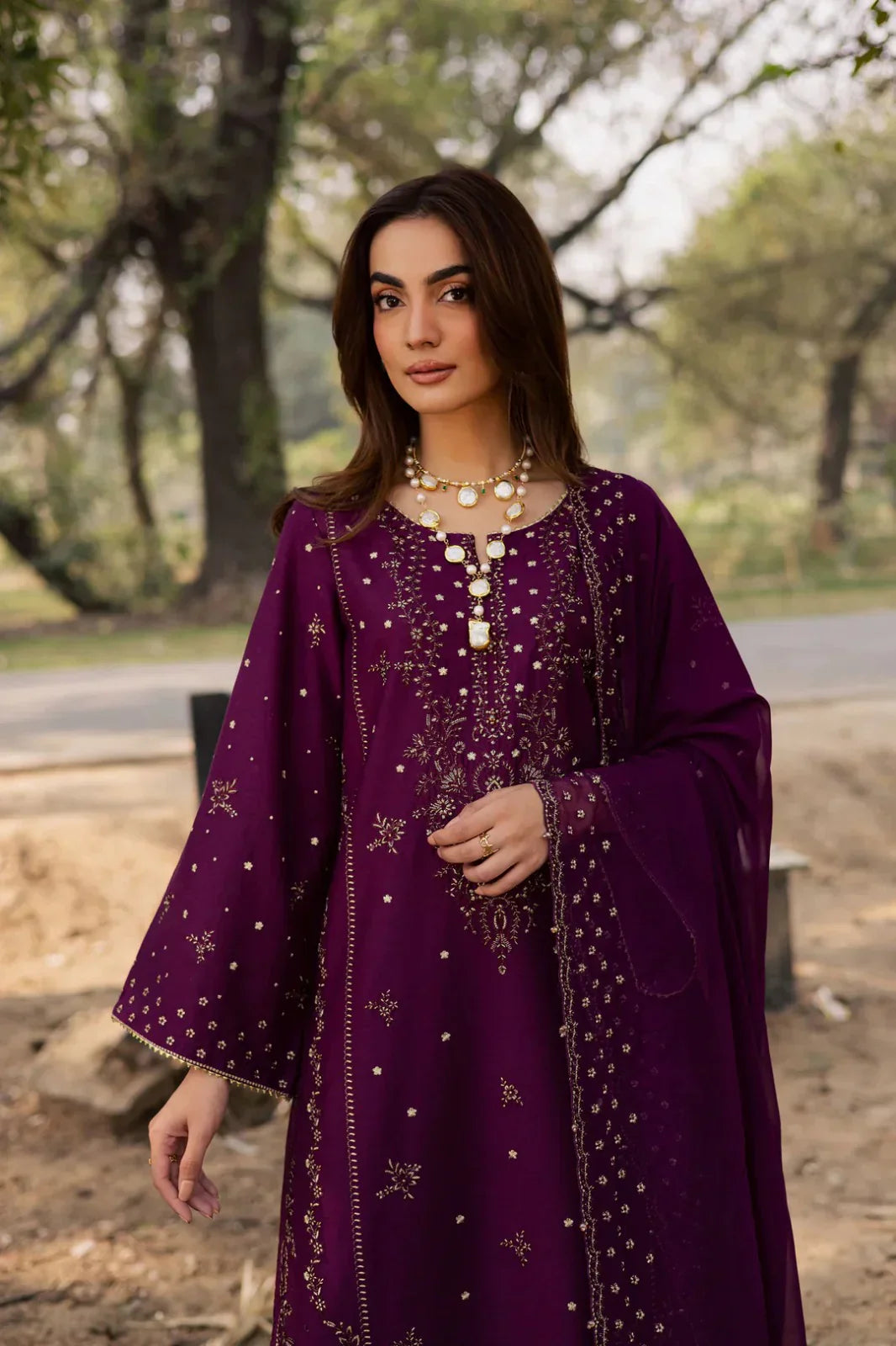 LUXURY PREMIUM EMB 3PC LAWN 2026