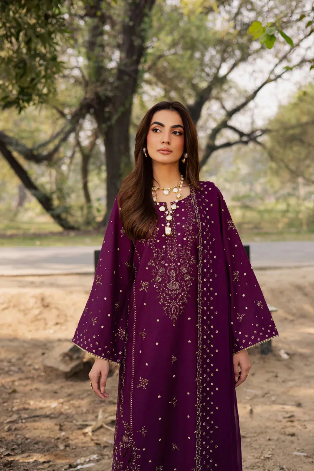 LUXURY PREMIUM EMB 3PC LAWN 2026