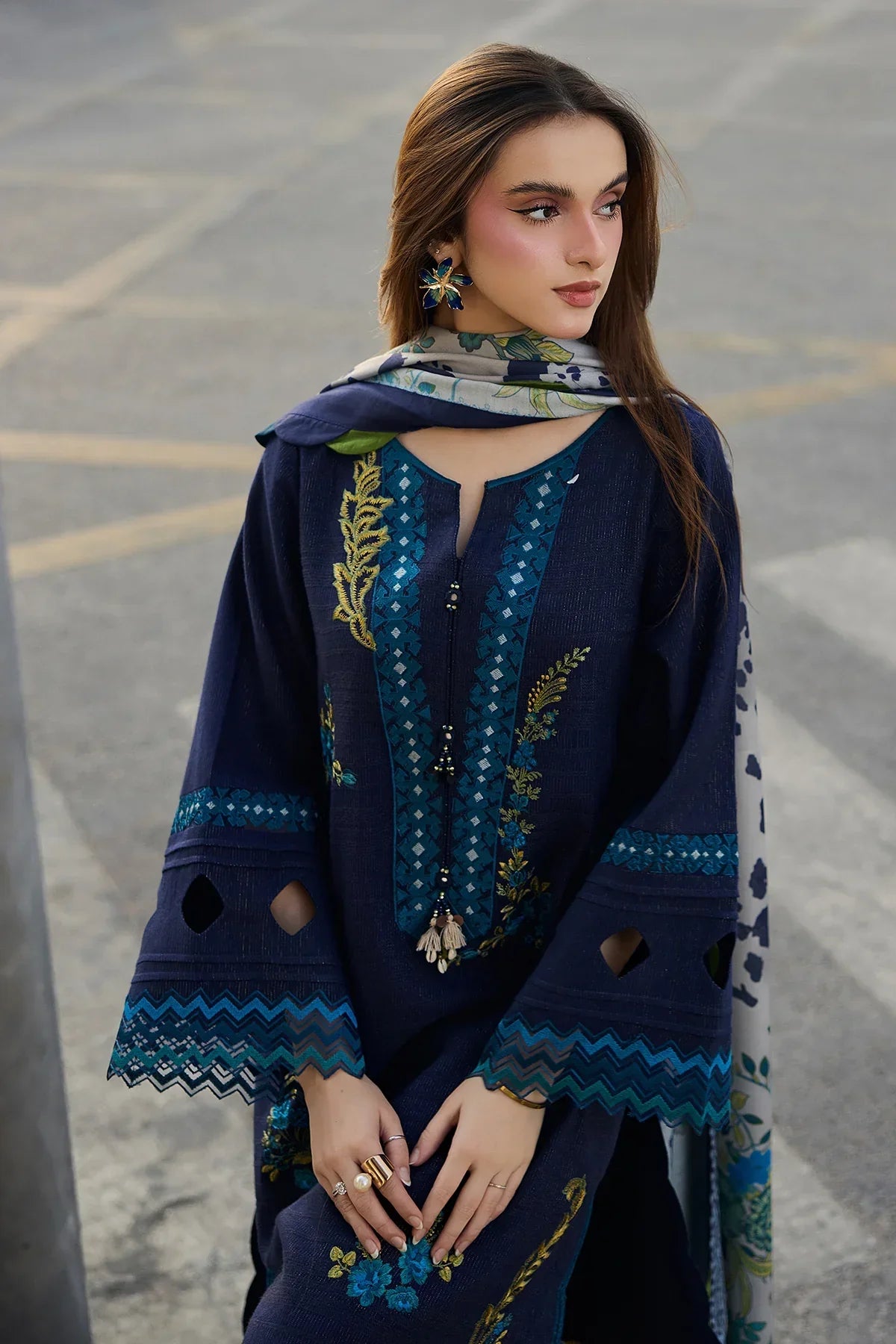 LUXURY PREMIUM EMB 3PC LAWN 2026